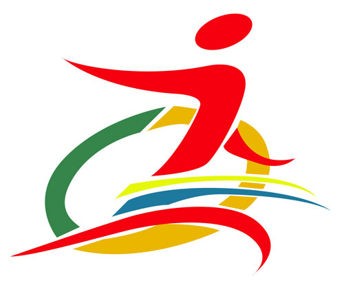 46届运动会标志图片分享; 小学运动会图标;
